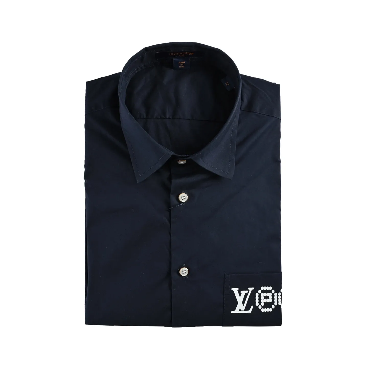 Louis Vuitton/Louis Vuitton 25Fw Nigo printed shirt